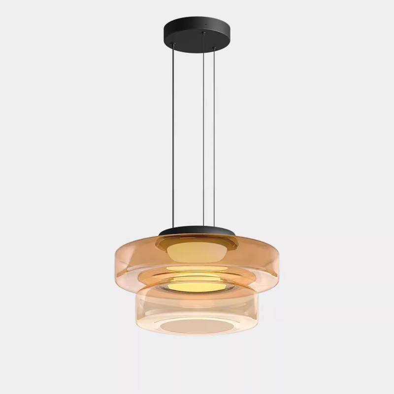 Suspension Moderne en Verre - Elara