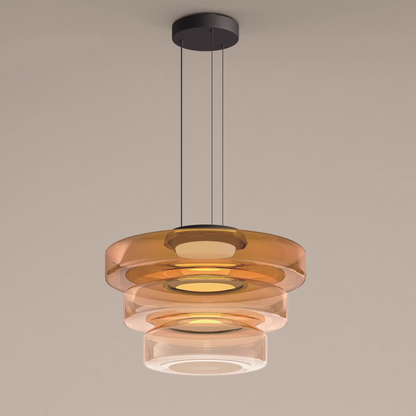 Suspension Moderne en Verre - Elara