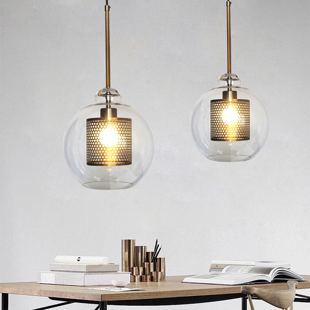 Suspension Moderne en Verre - Elara