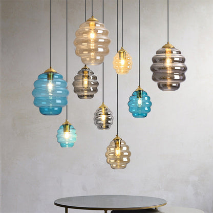 Suspension Moderne en Verre - Lysara