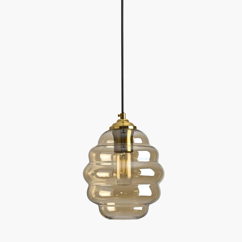 Suspension Moderne en Verre - Lysara