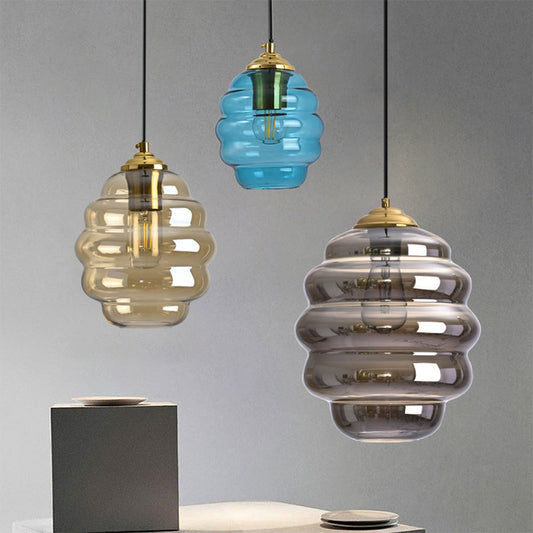Suspension Moderne en Verre - Lysara
