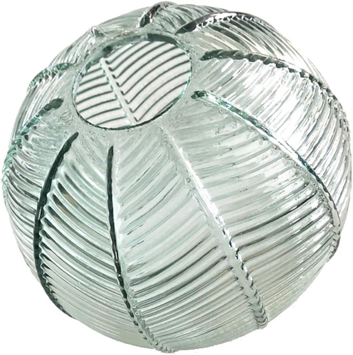 Suspension Moderne en Verre Vert - Liora