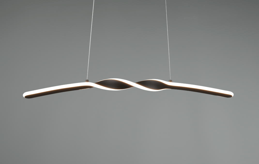 Suspension Noire Arc Pour Table