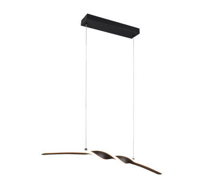 Suspension Noire Arc Pour Table