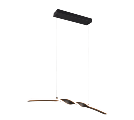 Suspension Noire Arc Pour Table