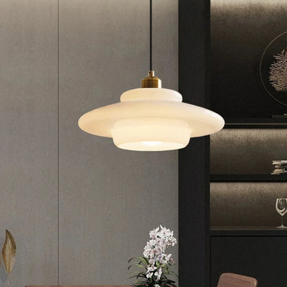 Suspension Nordique OPALE Blanche
