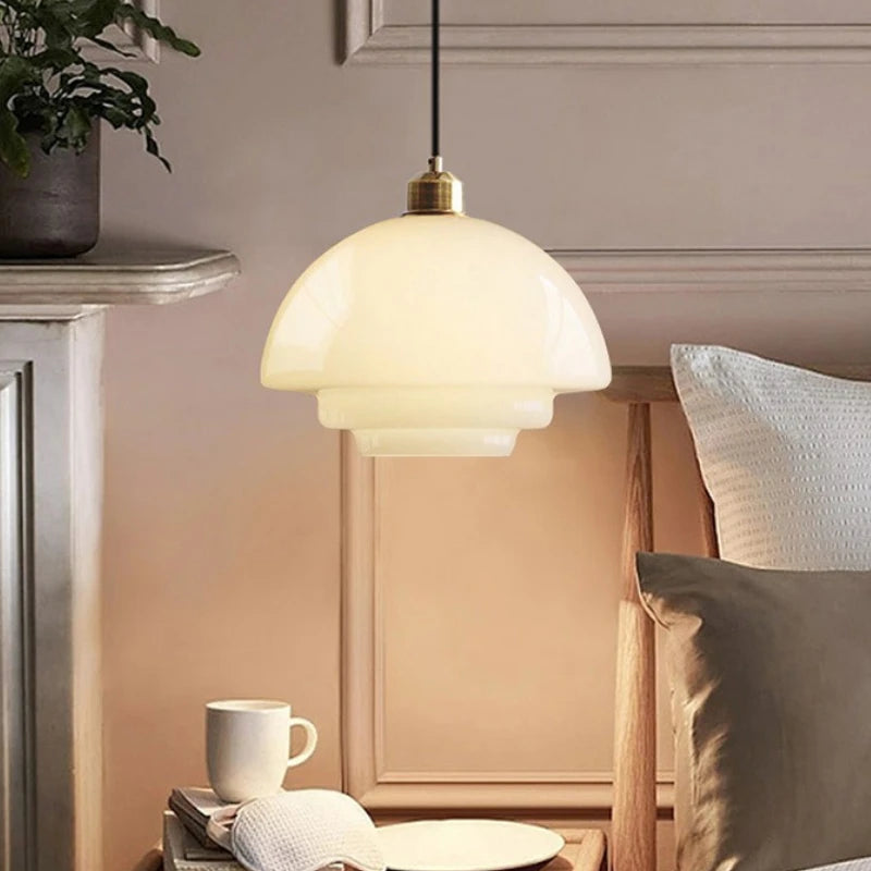 Suspension Nordique OPALE Blanche