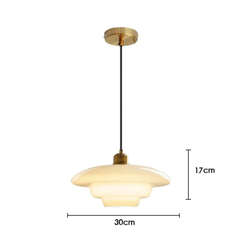 Suspension Nordique OPALE Blanche