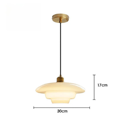 Suspension Nordique OPALE Blanche