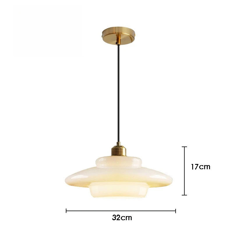 Suspension Nordique OPALE Blanche