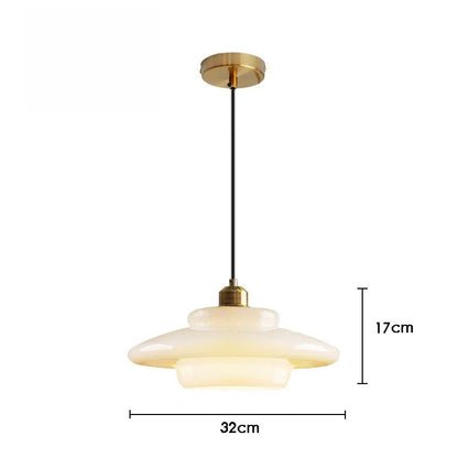 Suspension Nordique OPALE Blanche