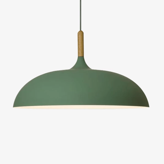 Suspension Pastel en Aluminium et Bois - Wood
