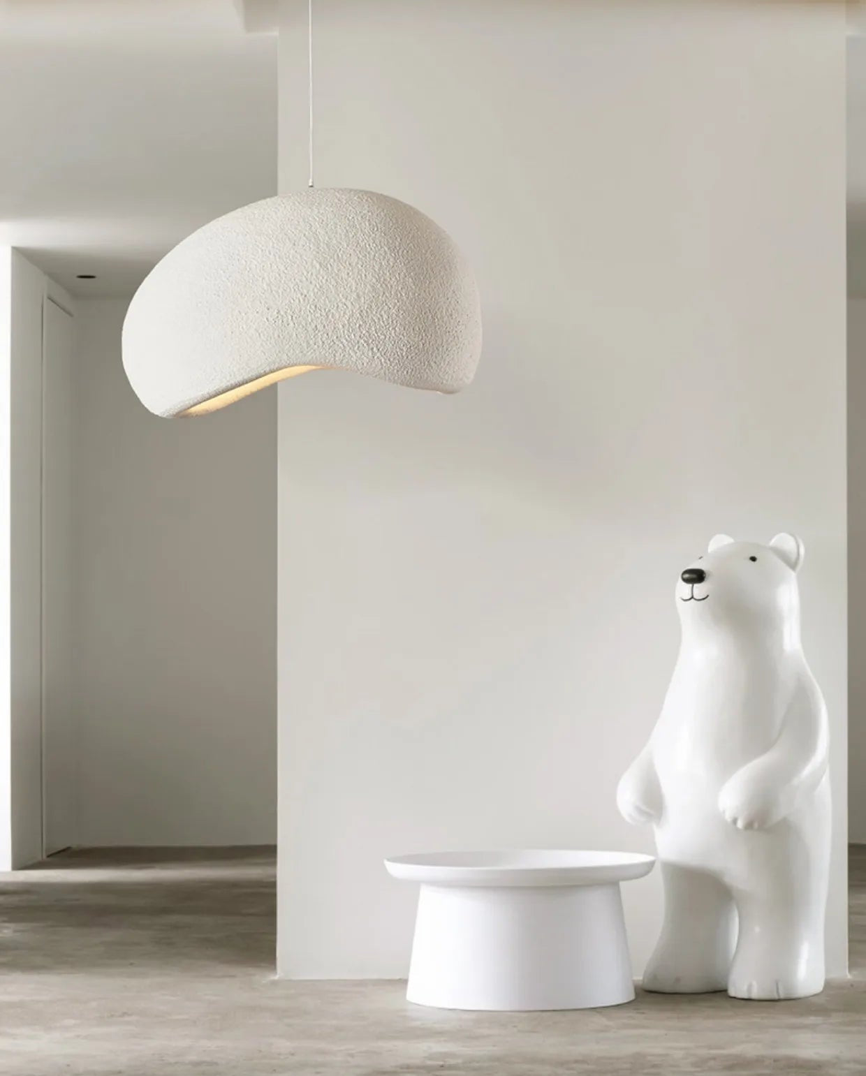 Suspension Scandinave Grise