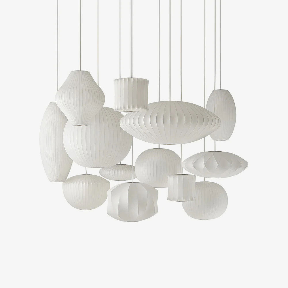 Suspension Scandinave Blanche - Liora