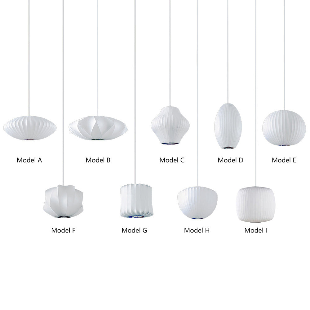 Suspension Scandinave Blanche - Liora