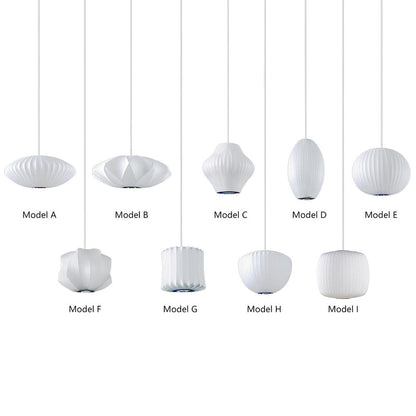Suspension Scandinave Blanche - Liora