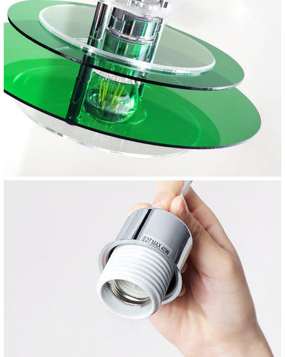 Suspension Soucoupe Volante - Space Age