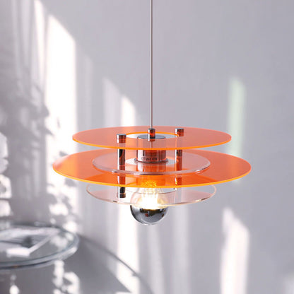 Suspension Soucoupe Volante - Space Age