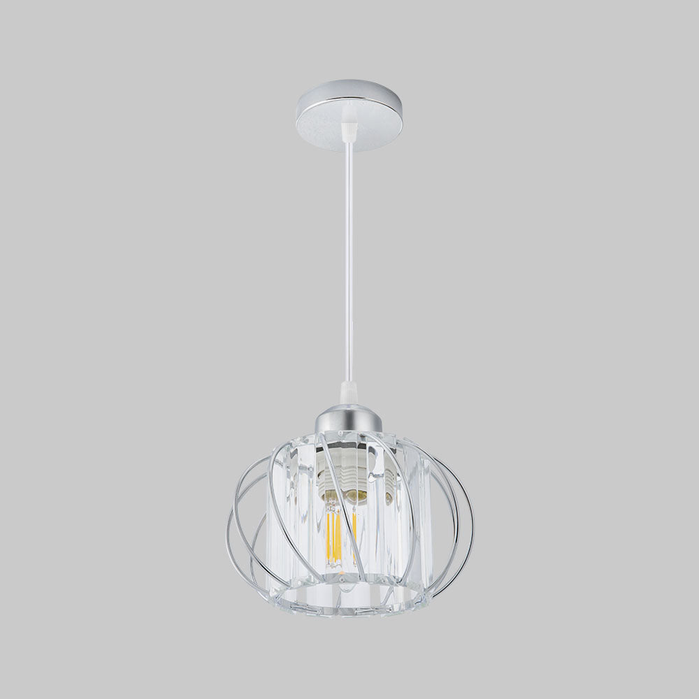 Suspension Style Minimaliste en Verre