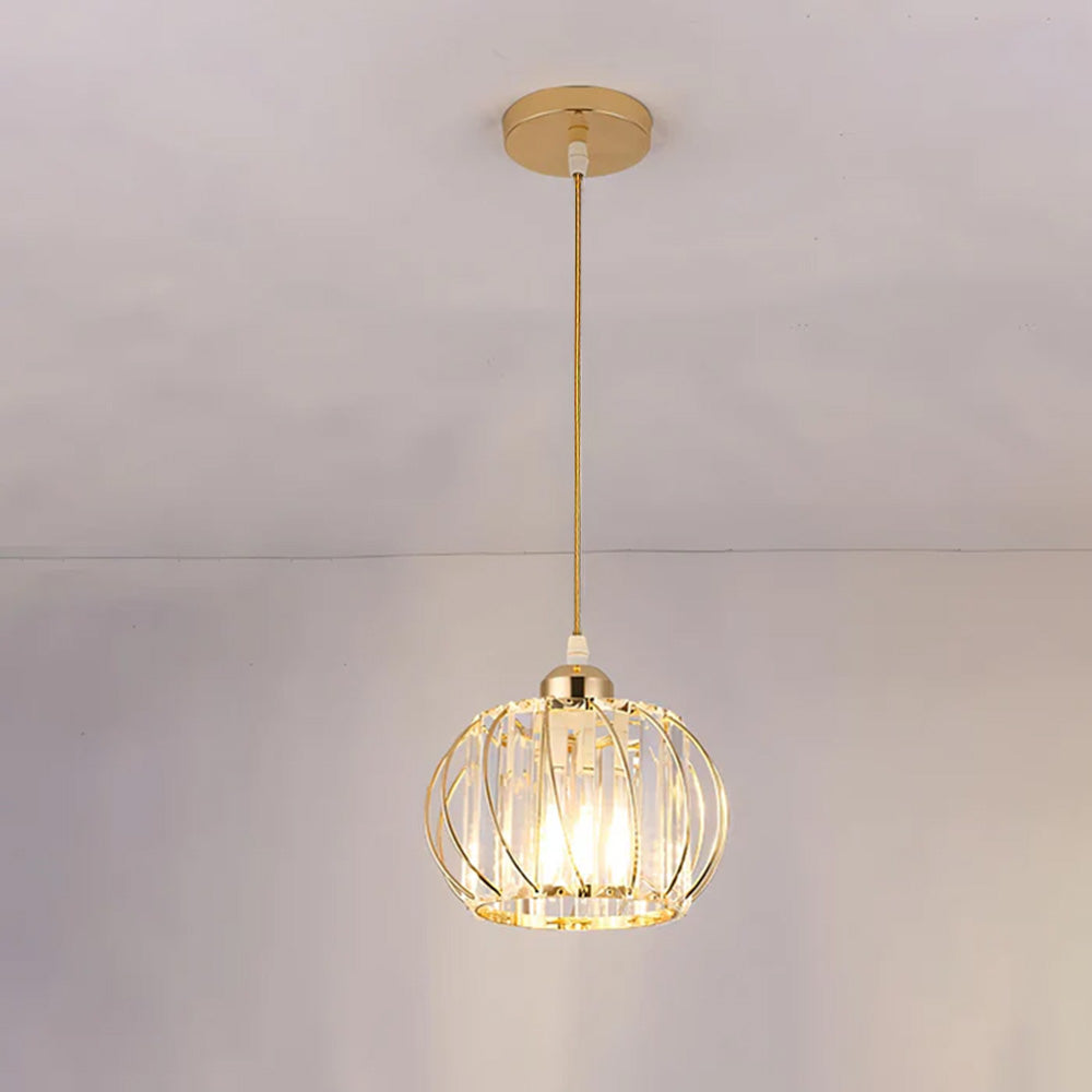 Suspension Style Minimaliste en Verre