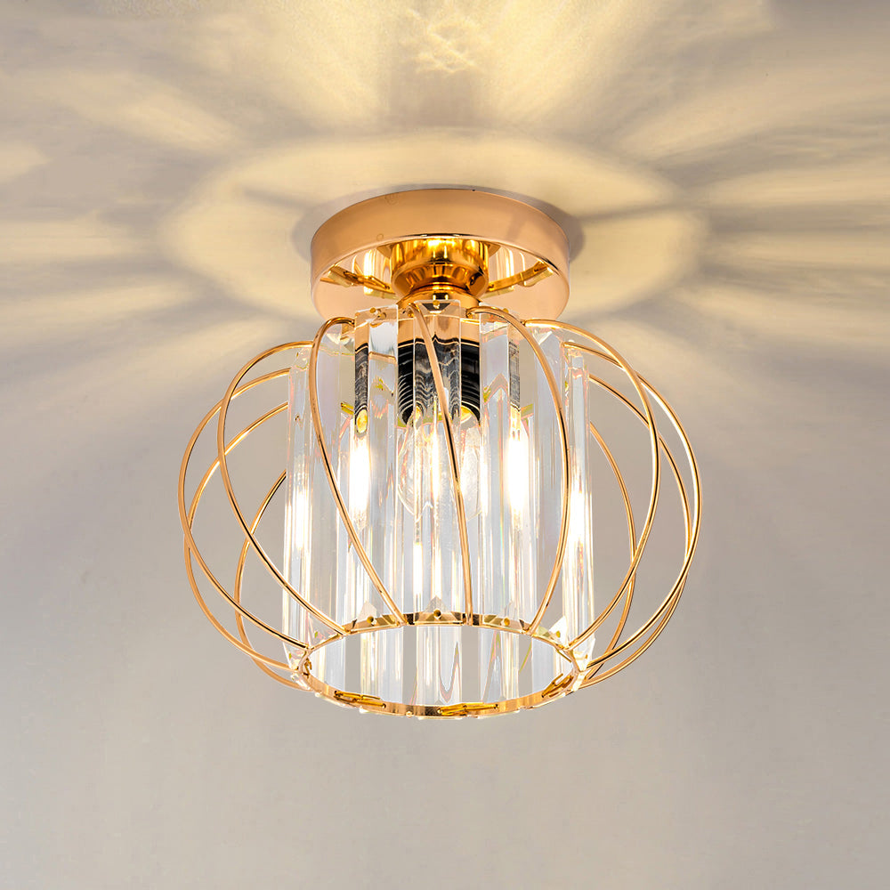 Suspension Style Minimaliste en Verre