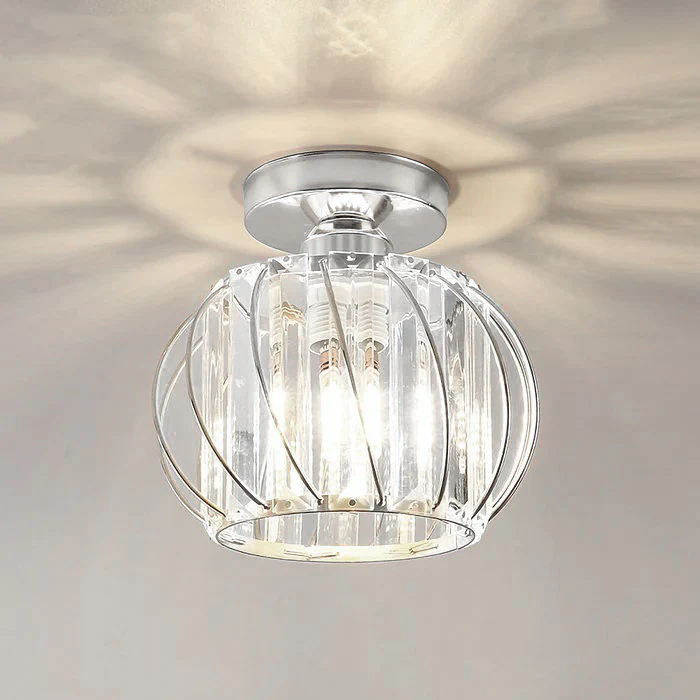 Suspension Style Minimaliste en Verre