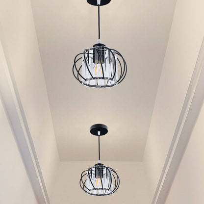 Suspension Style Minimaliste en Verre