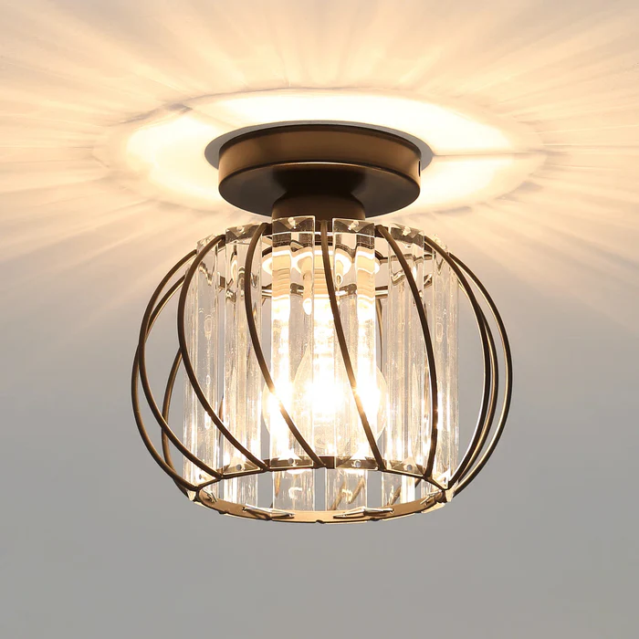 Suspension Style Minimaliste en Verre