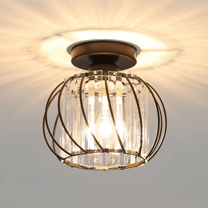 Suspension Style Minimaliste en Verre