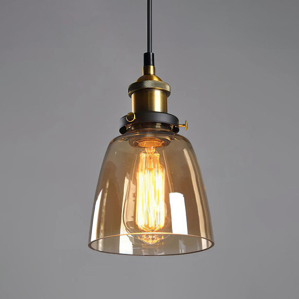 Suspension Style Scandinave en Verre