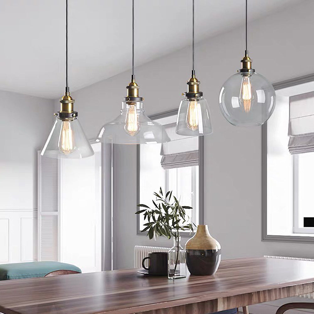 Suspension Style Scandinave en Verre