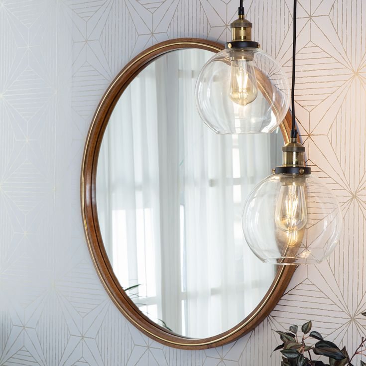 Suspension Style Scandinave en Verre