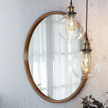 Suspension Style Scandinave en Verre