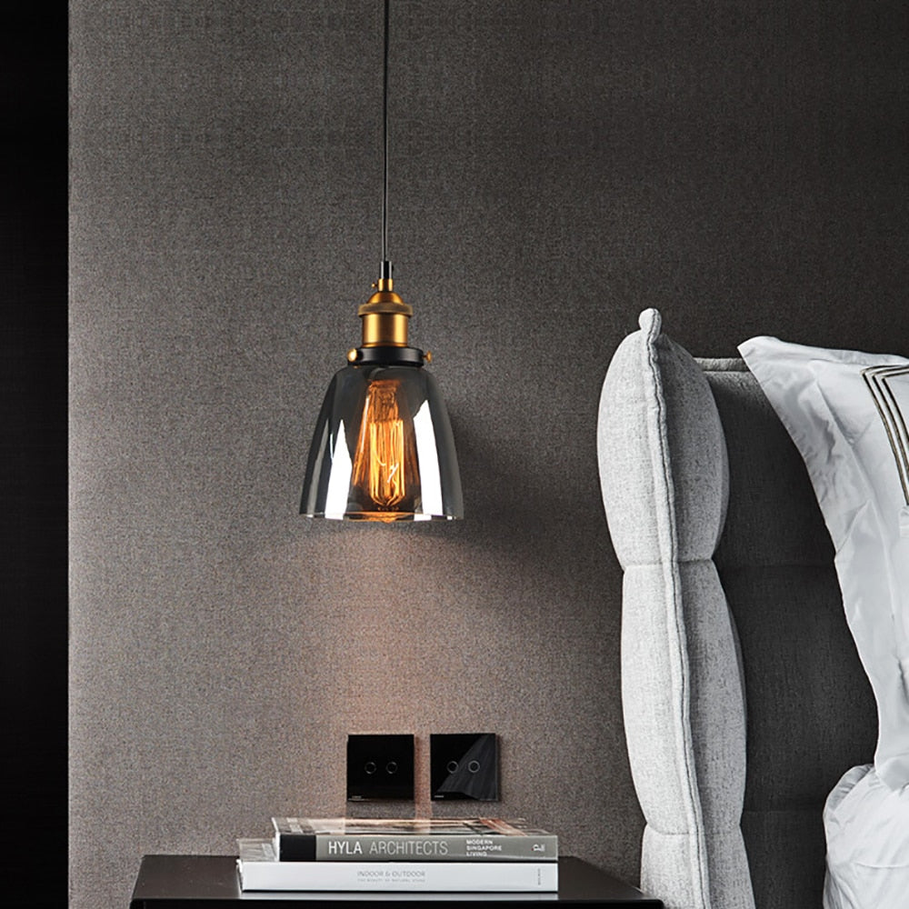 Suspension Style Scandinave en Verre