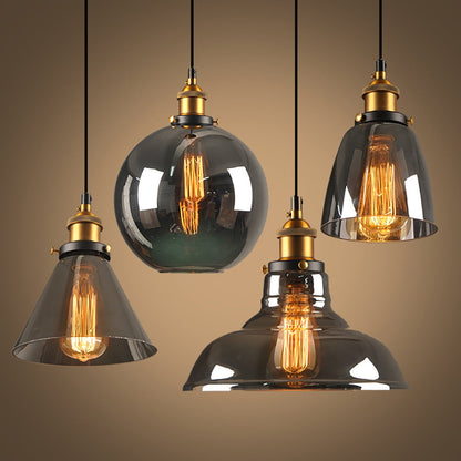 Suspension Style Scandinave en Verre