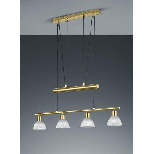 Suspension Verre Laiton