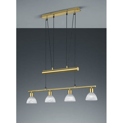 Suspension Verre Laiton