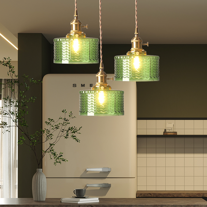 Suspension Verre Vintage