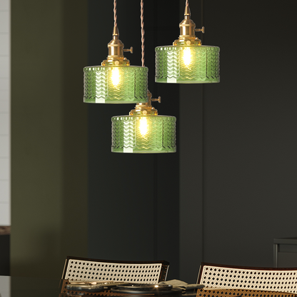 Suspension Verre Vintage