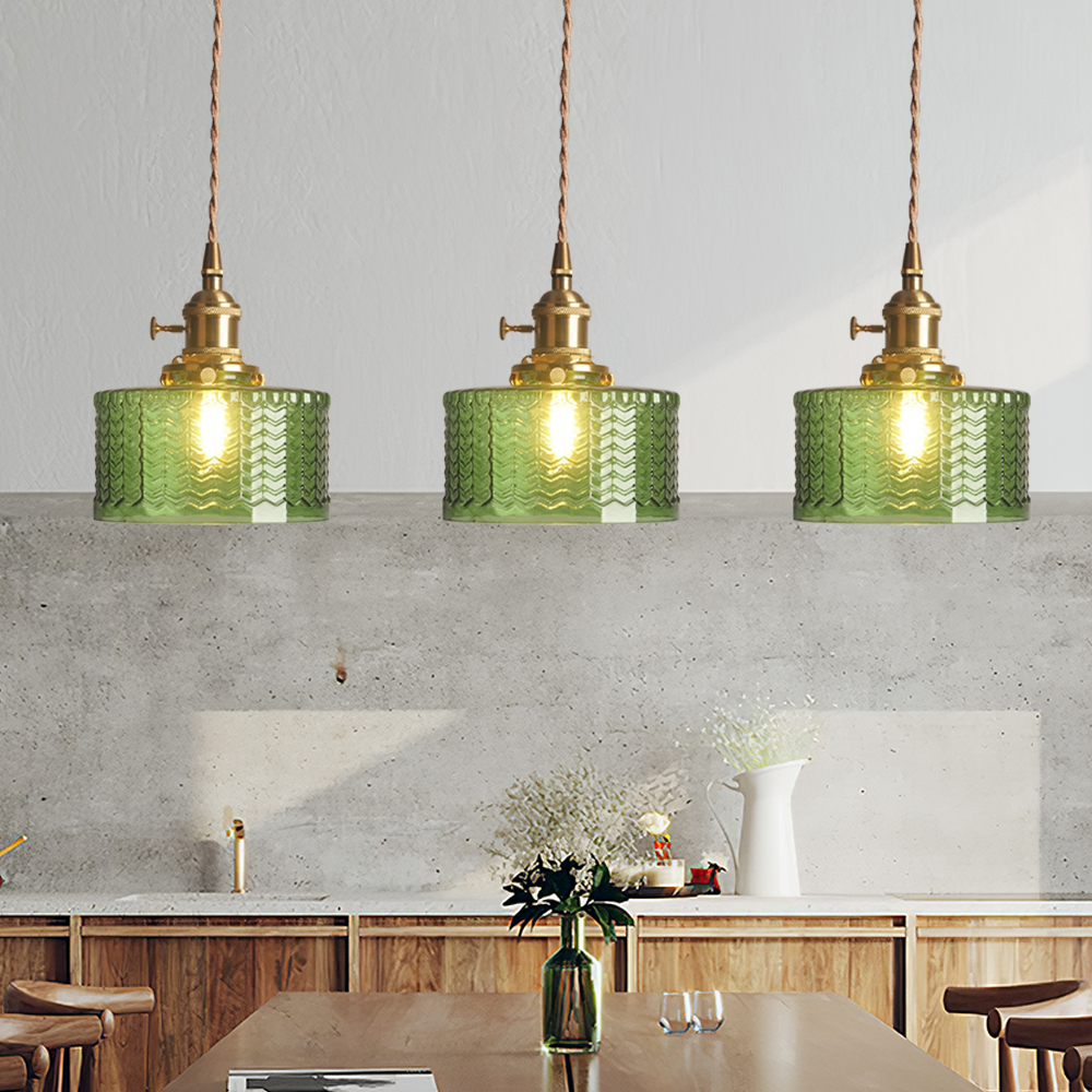 Suspension Verre Vintage