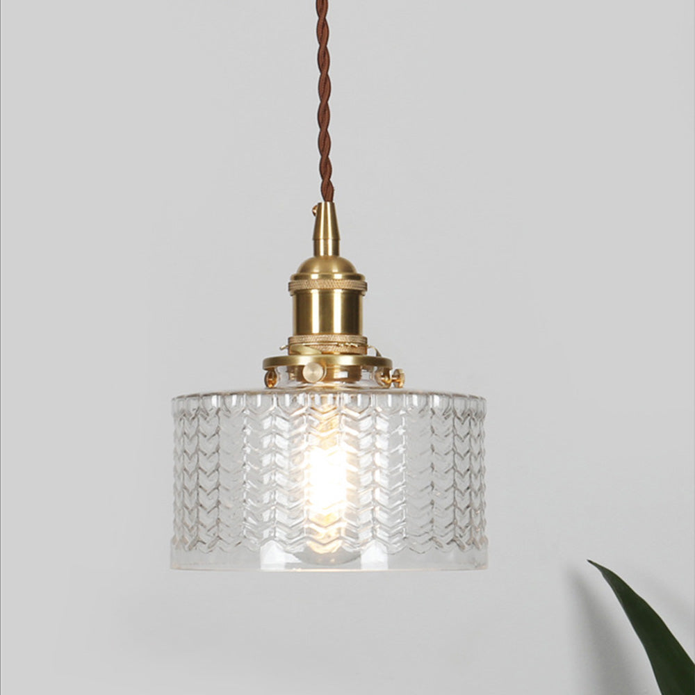 Suspension Verre Vintage