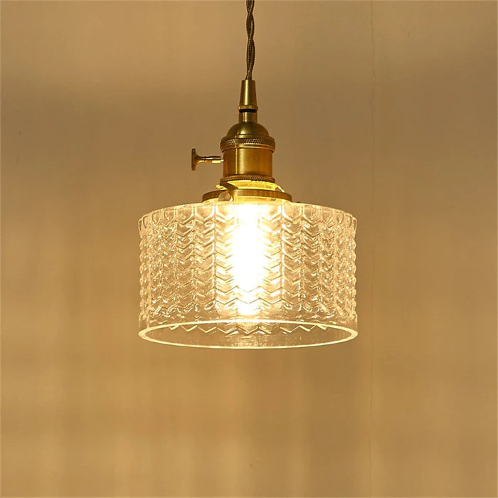 Suspension Verre Vintage