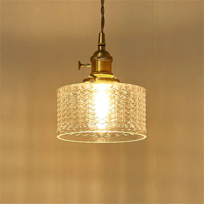 Suspension Verre Vintage