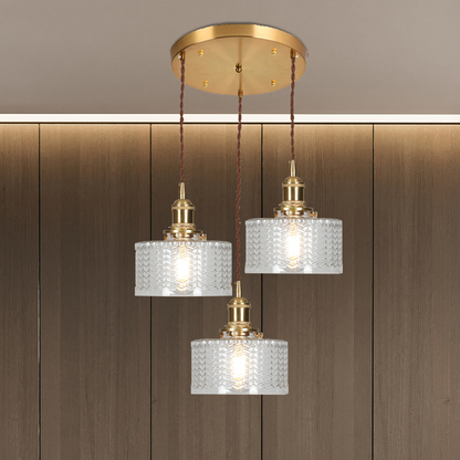 Suspension Verre Vintage