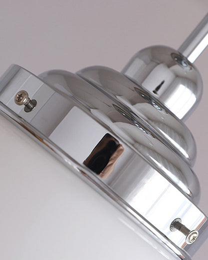 Suspension Vintage Verre Opalin