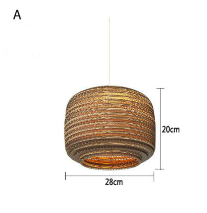 Suspension en Papier Carton