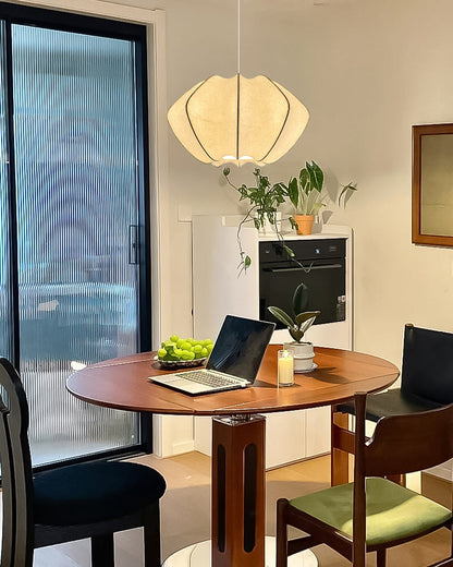 Suspension en Soie – Design Japandi