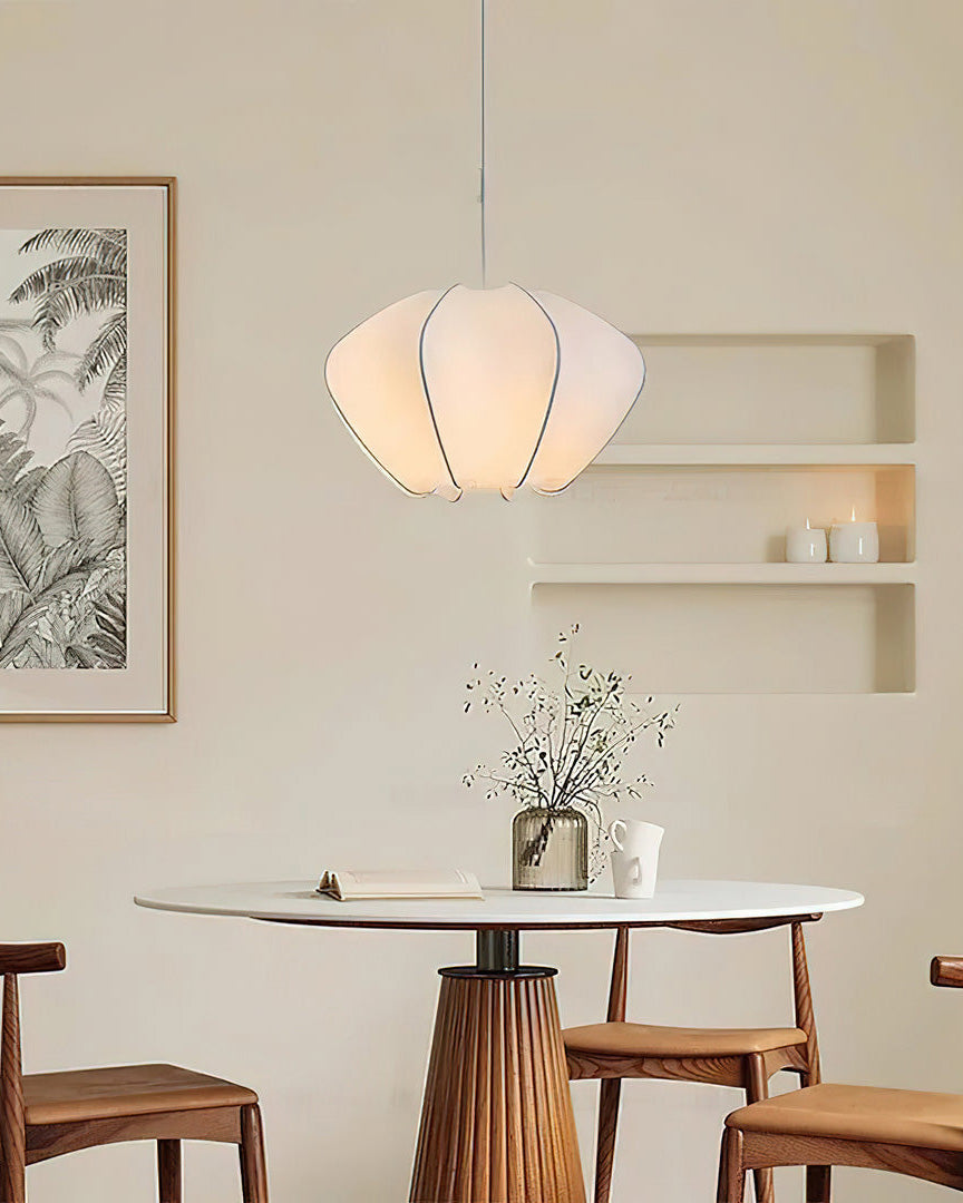 Suspension en Soie – Design Japandi