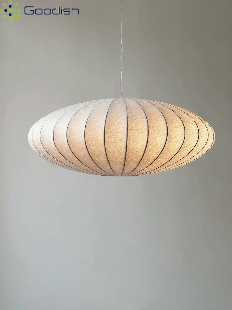 Suspension en Tissu Blanc